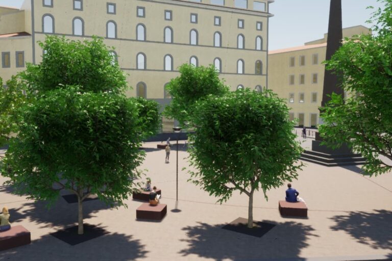 Riqualificazione Piazza dell’Unità Italiana a Firenze: ecco come sarà