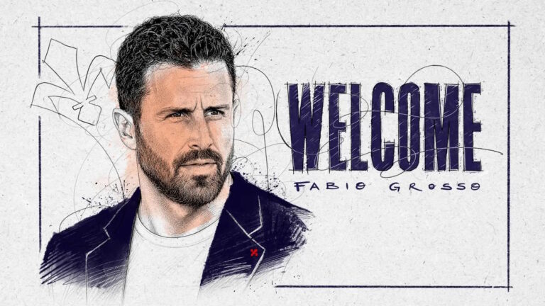 Fabio Grosso è il nuovo allenatore della Fiorentina