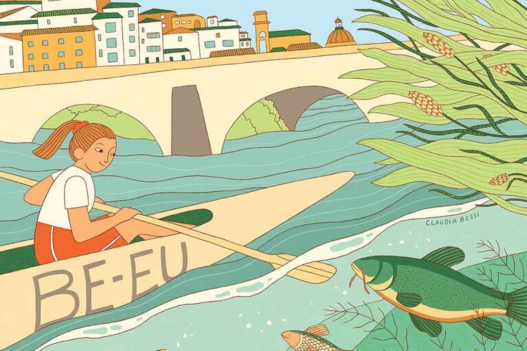 BE-EU: la campagna di Europe Direct Firenze che porta l’Europa nelle strade con la poster art