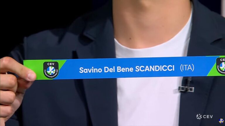 Savino Del Bene Volley: sorteggiata nella Pool D della CEV Champions League 2027