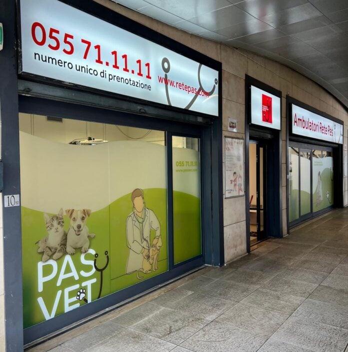 Uno degli ambulatori di PAS Vet
