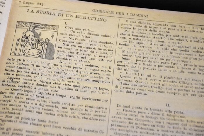 mostra Carlo Collodi Gabinetto Viesseux